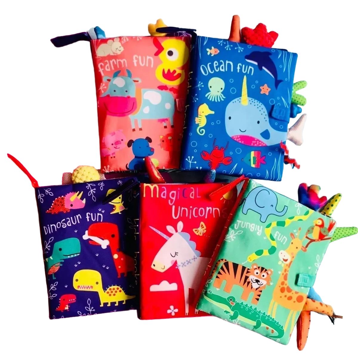 GENERICO - Libro Sensorial para Estimulación Temprana en Niños y Niñas