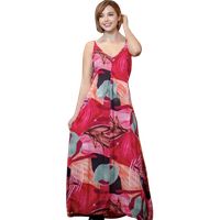 Vestido Largo Pabilos Primavera Mujer Excelente Calidad 033