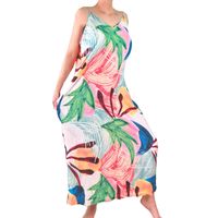 Vestido Largo Pabilos Primavera Mujer Excelente Calidad 033