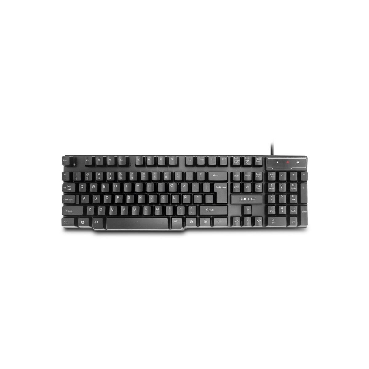 DBLUE - Teclado Gamer Pc Conexión Usb Retroiluminación Rgb - SC