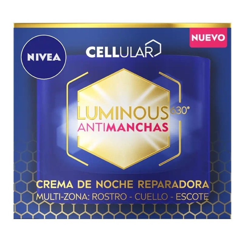 NIVEA - NIVEA LUMINUS CELLULAR 630 ANTI-MANCHAS CREMA NOCHE X 50ML.-