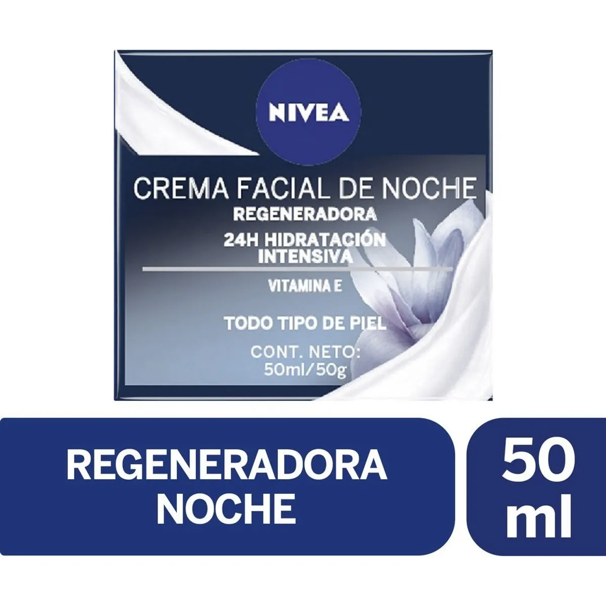 NIVEA - NIVEA FACE HIDRATANTE REGENERADORA NOCHE X 50 ML.-