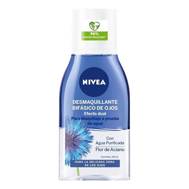 NIVEA - NIVEA FACE DEMAQUILLANTE OJOS BIFASICO X 125 ML
