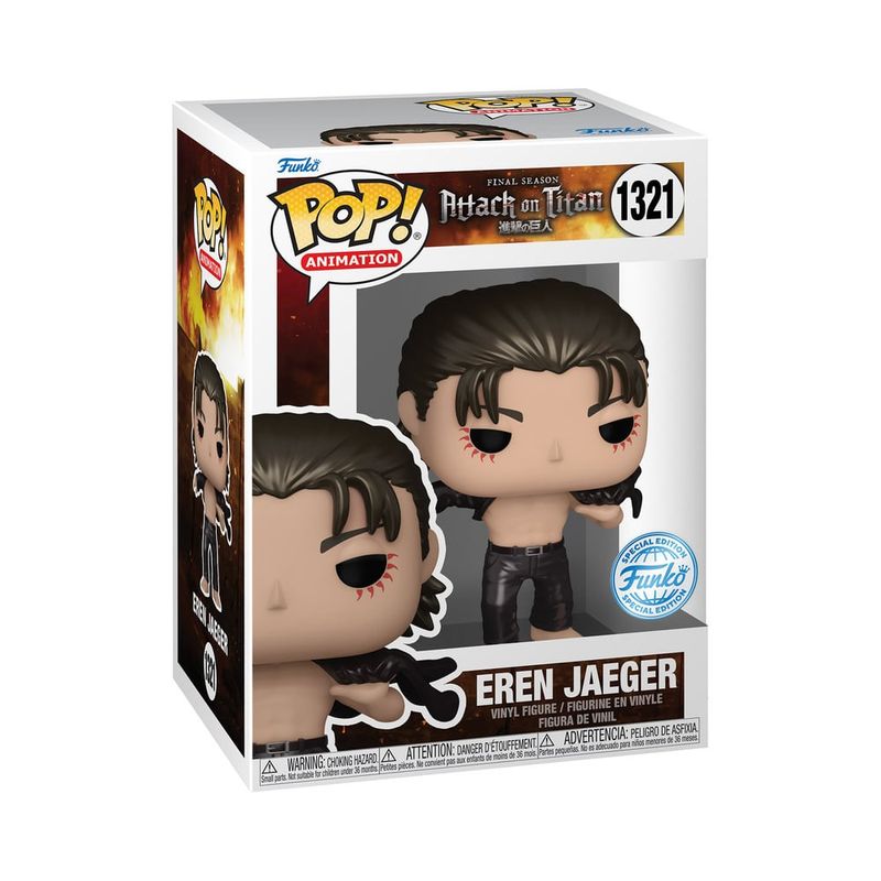 FUNKO - Funko Pop Attack on Titan Eren Jaeger - 1321