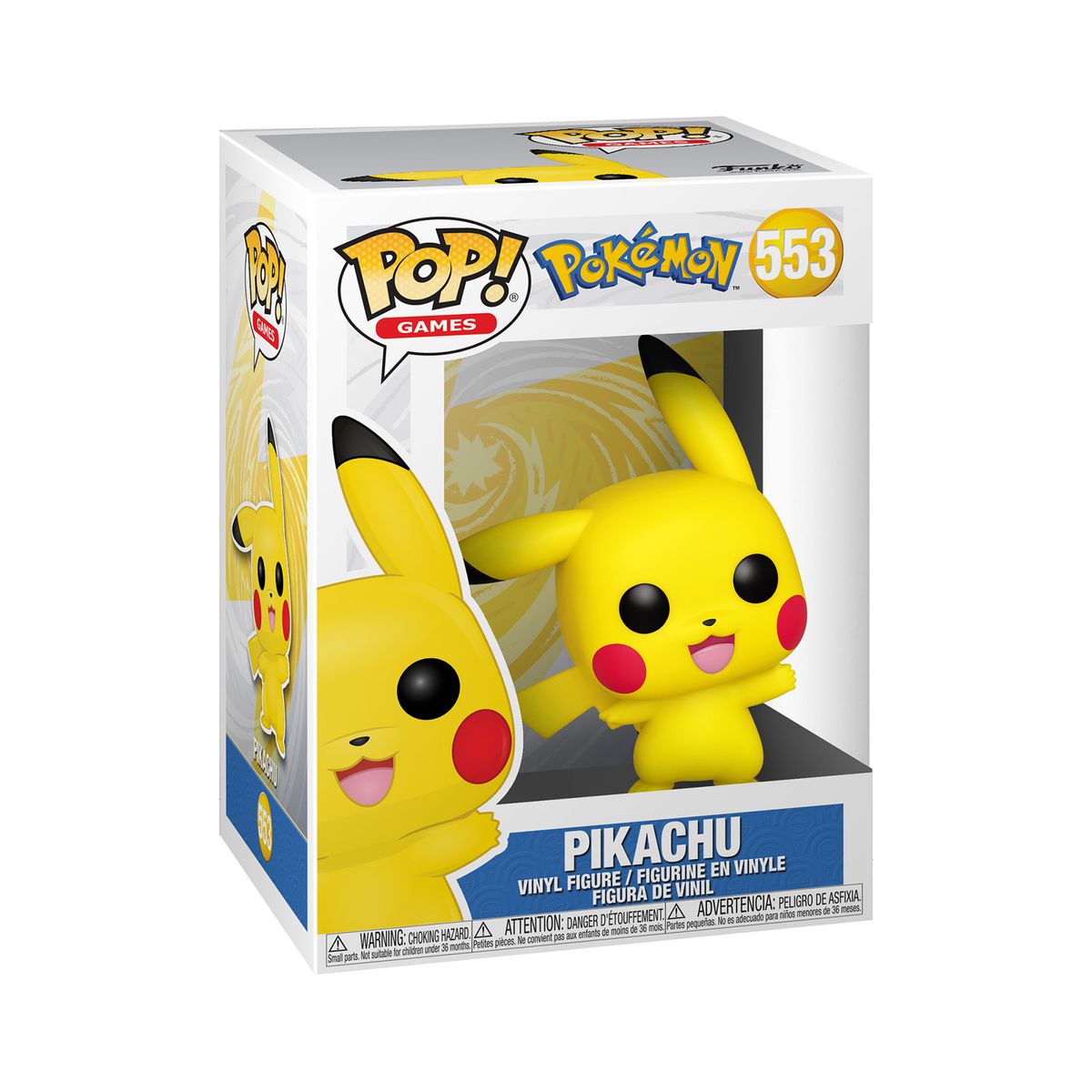 FUNKO - Funko Pop! Pikachu Pokémon #553