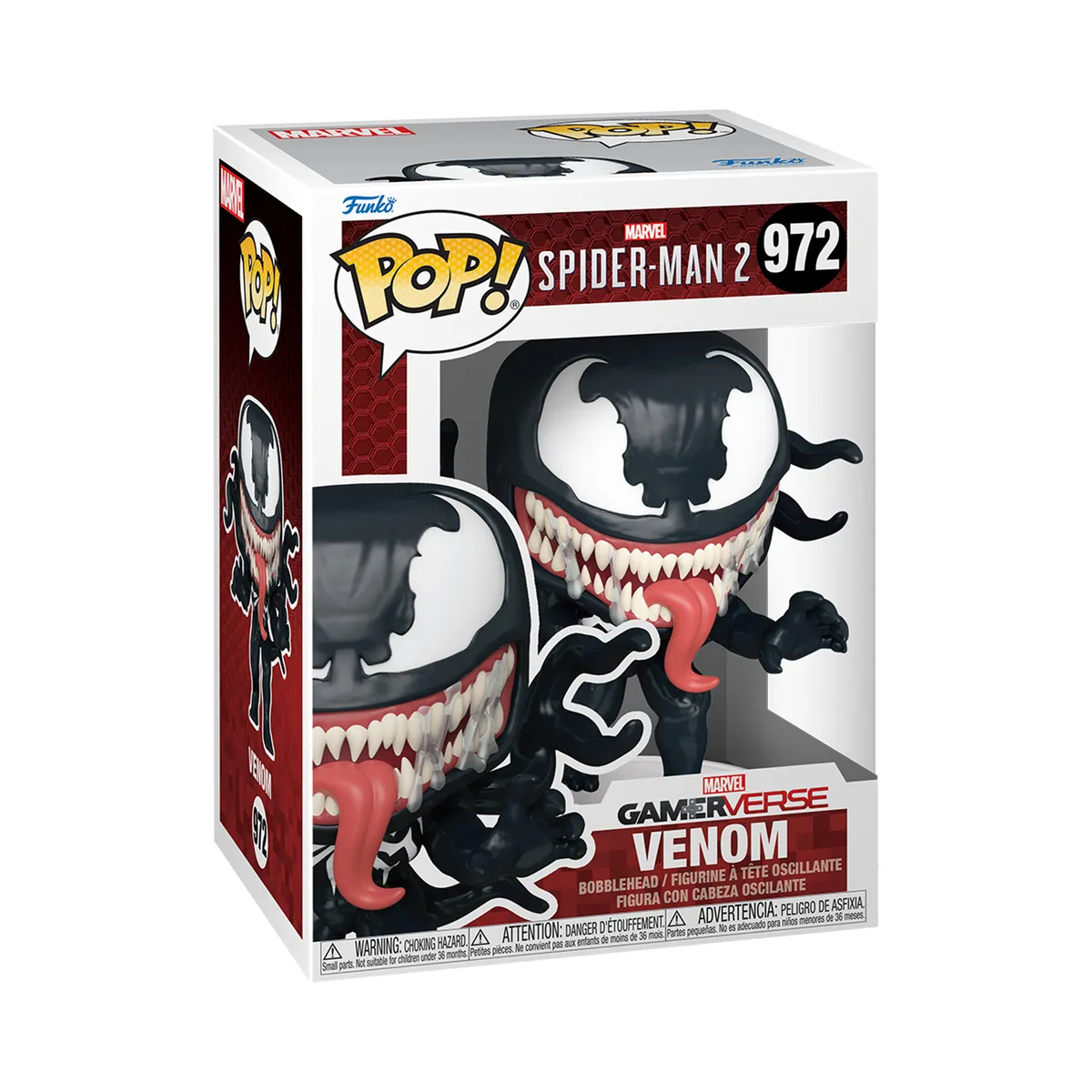 FUNKO - Funko Pop Marvel Spiderman Venom - 972