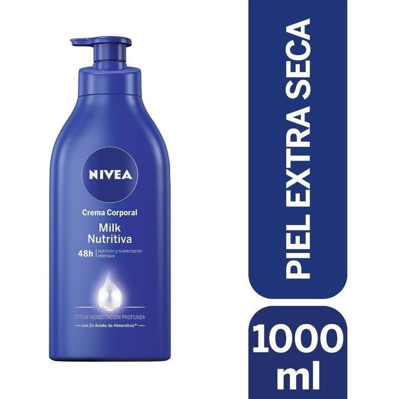 NIVEA - NIVEA BODY NUTRITIVA PIEL EXTRA SECA X 1 L.-