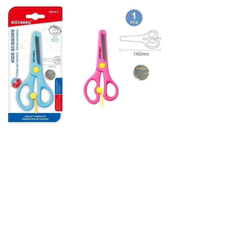 GENERICO - Tijeras Escolar De Acero Inoxidable 14 Cm