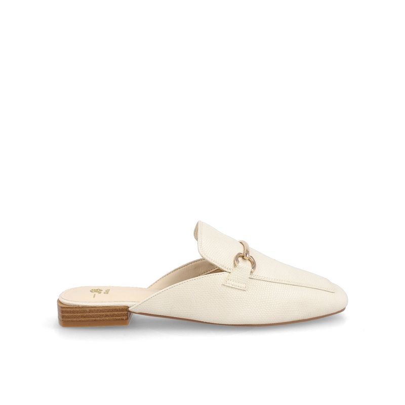 BATA - Babuchas Mujer Bata Hanna Blanco