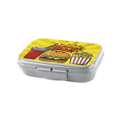 TITIZ - Taper Sandwichera Escolar Onyx 600ml Gris