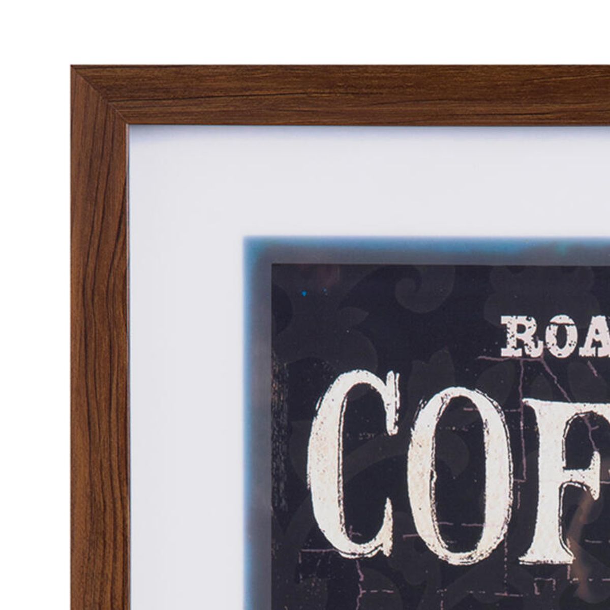 VGO - Cuadro Enmarcado 43x53 serie café azul Vgo