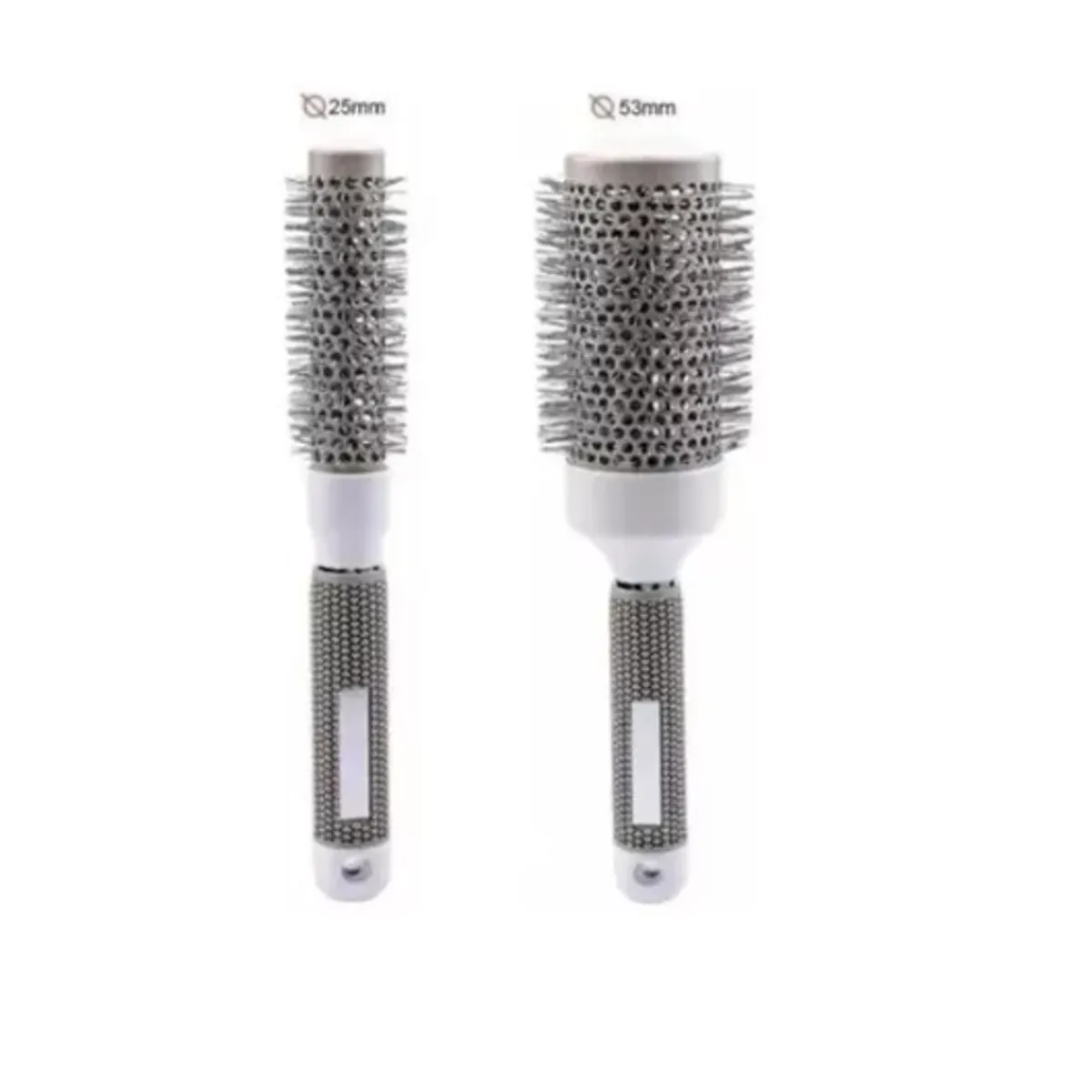 GENERICO - Pack 2 Cepillos Térmicos Brushing Alisado 25MM Y 53MM