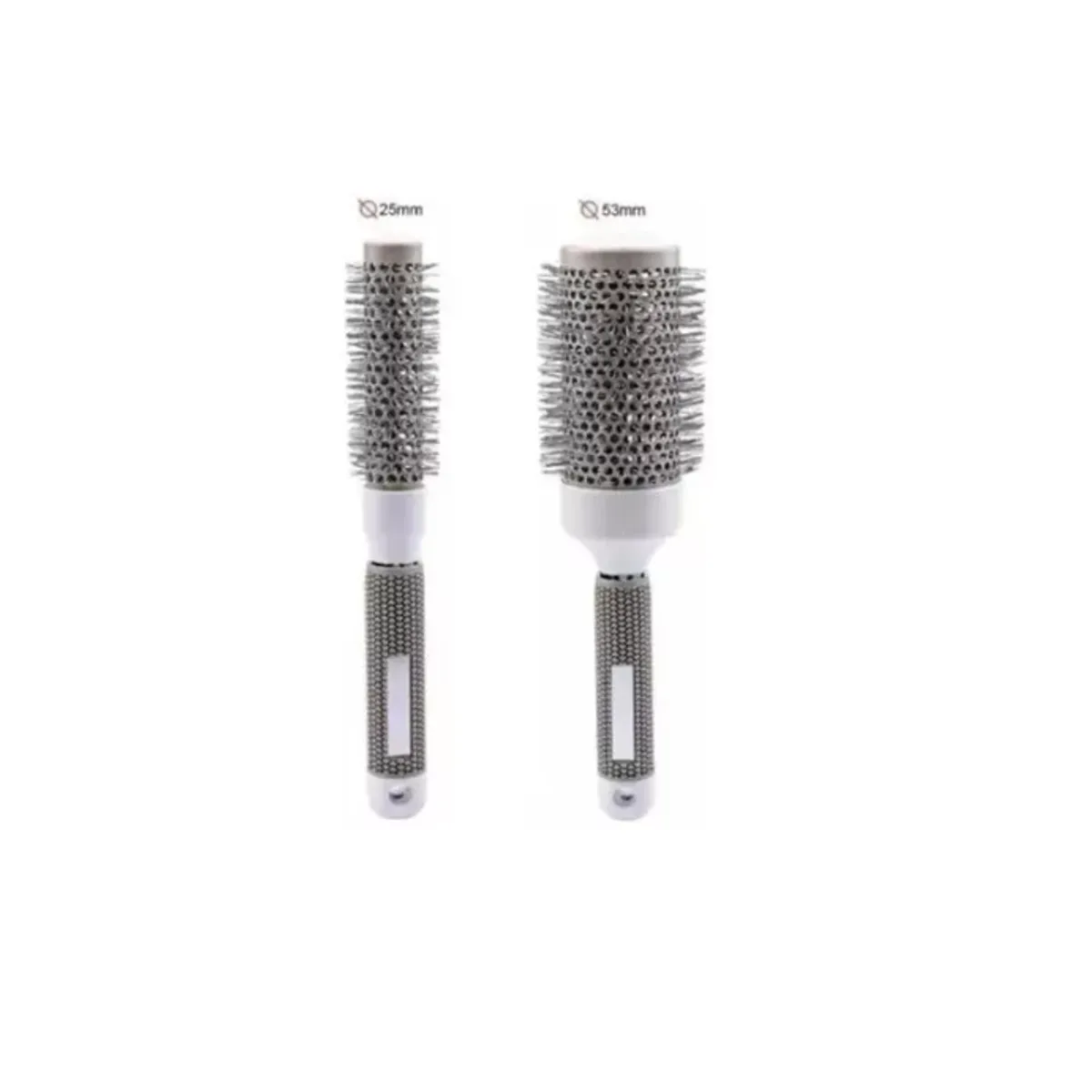 GENERICO - Pack 2 Cepillos Térmicos Brushing Alisado 25MM Y 53MM