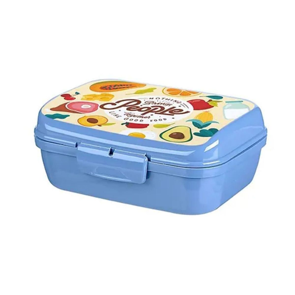 TITIZ - Lonchera Taper Porta Sandwich Escolar Onyx 1000ml Azul