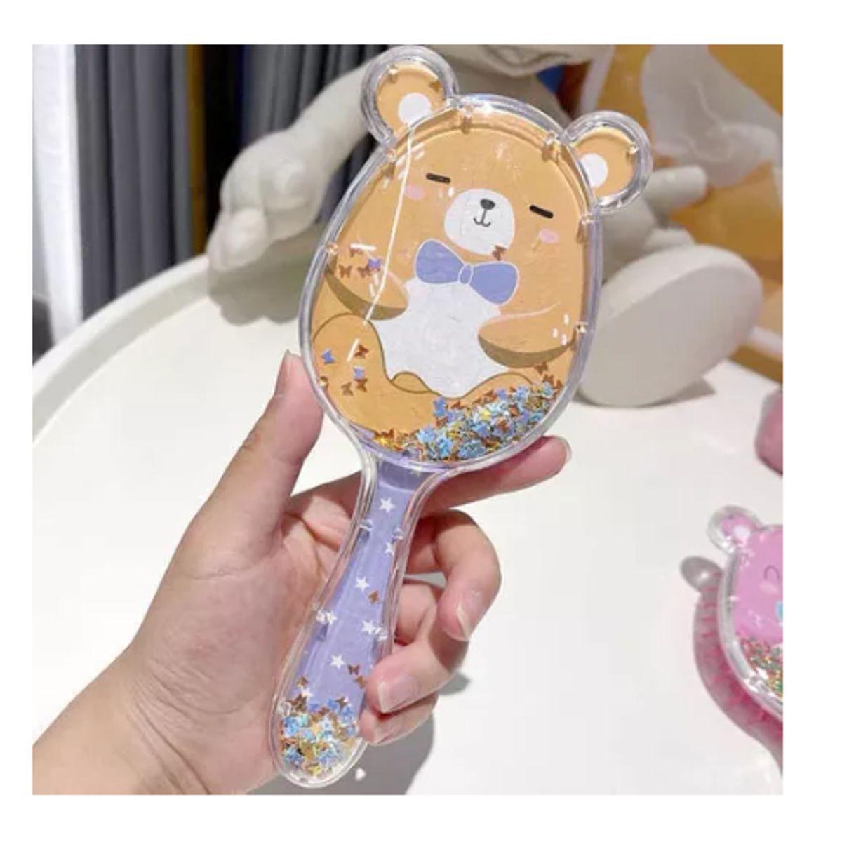 GENERICO - Cepillo De Cabello Con Glitter