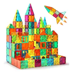 JUGUETERIA ESTELAR - Set Bloques Magnéticos 60 piezas