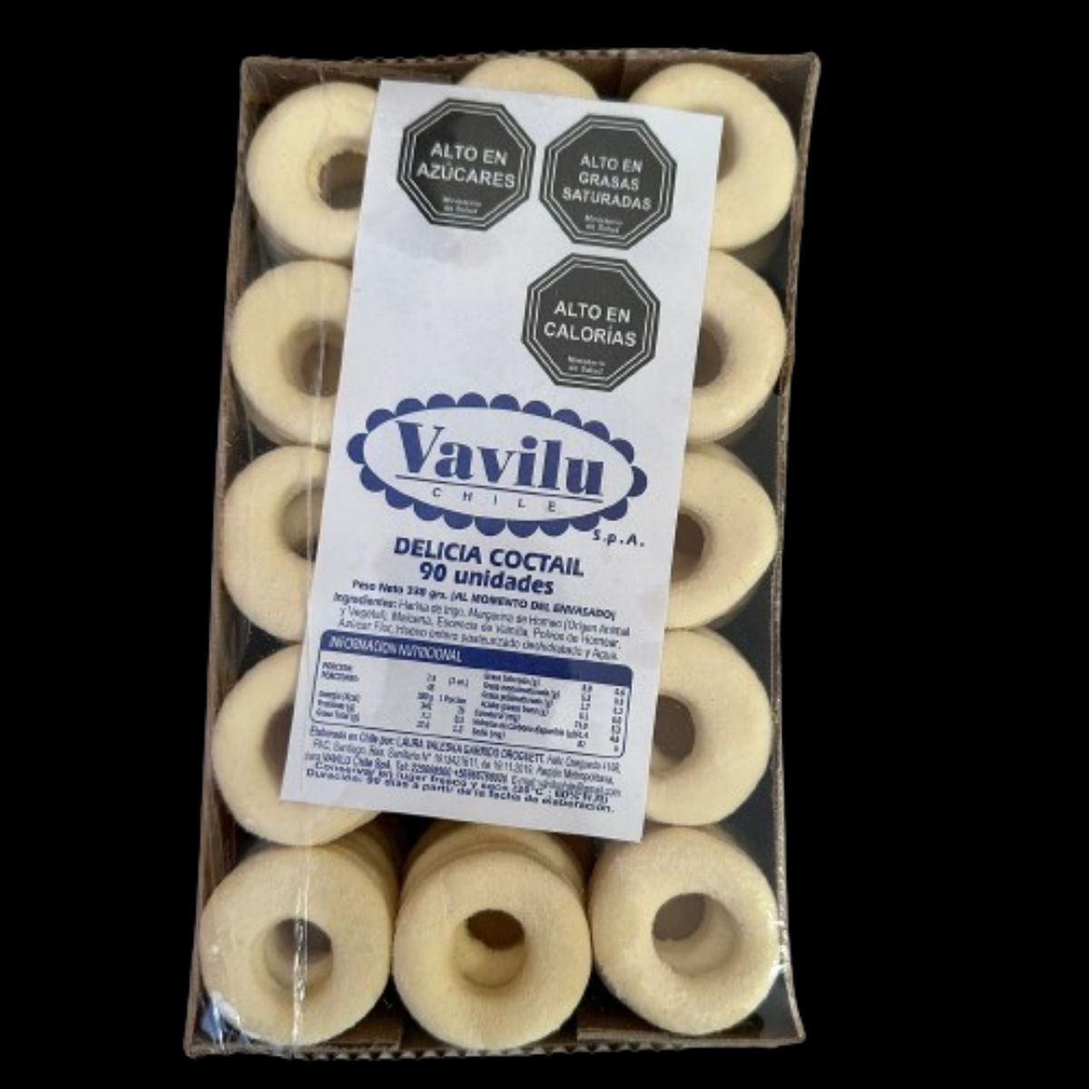 GENERICO - Galletas Delicia Coctail Vavilu 90un