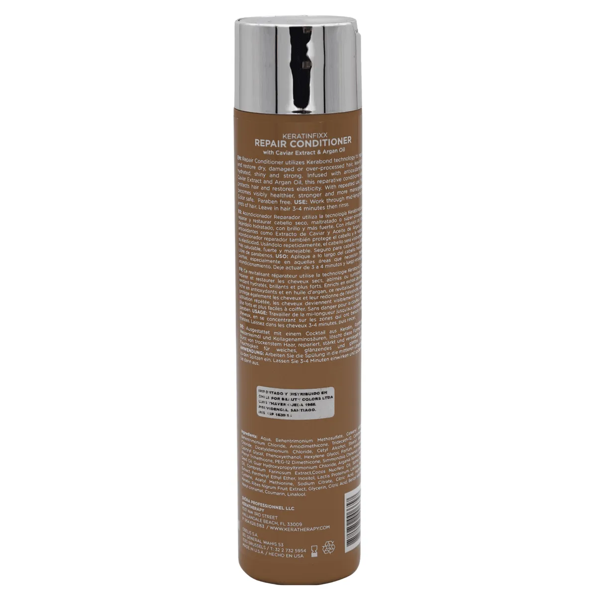 KERATHERAPY - Acondicionador Keratin Fix 300ml Keratherapy.-