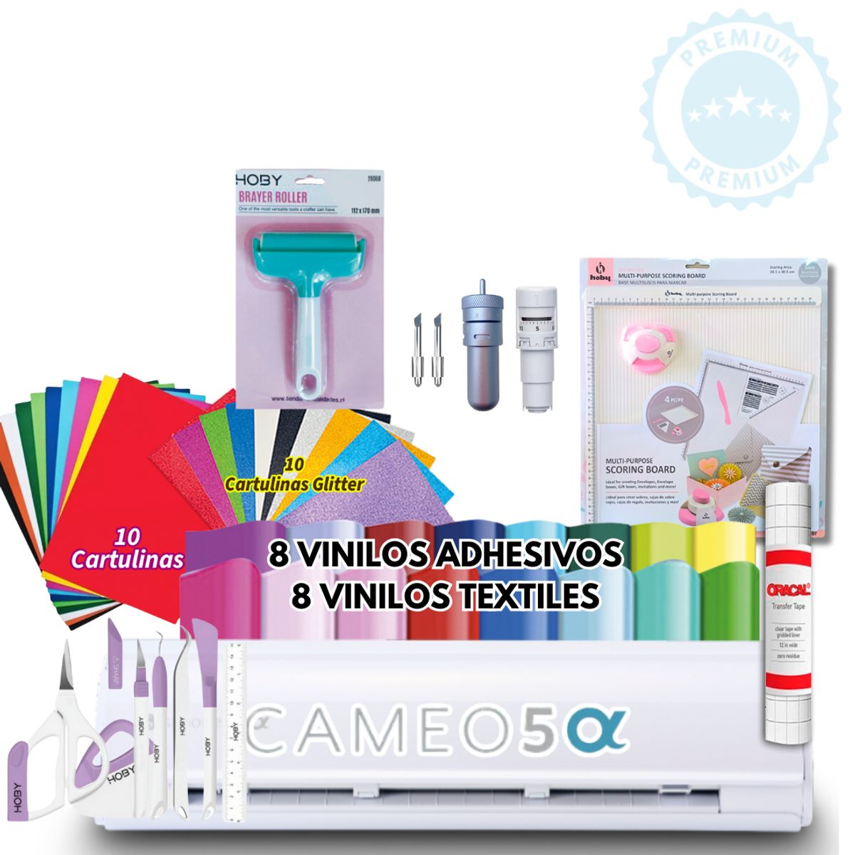 SILHOUETTE - cameo 5 kit full emprende alpha