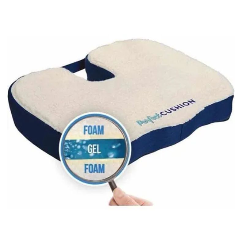 GENERICO - Cojín Flexible De Gel Asiento Para Bicicletas Con Funda