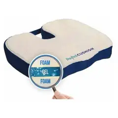 GENERICO - Cojín Flexible De Gel Asiento Para Bicicletas Con Funda