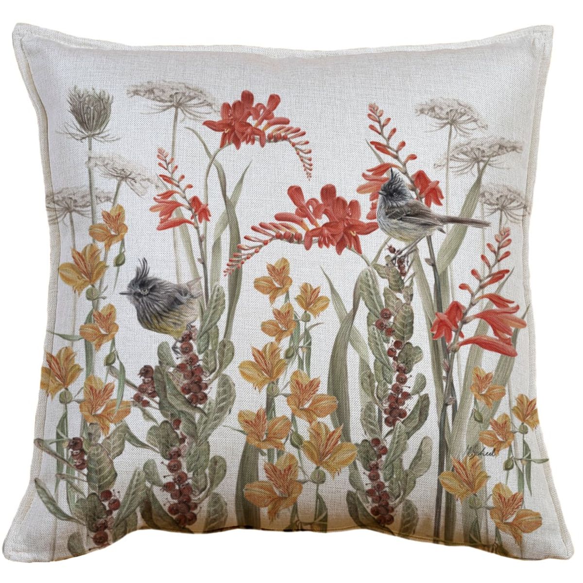 MARGARITA SCHEEL BY CASA ALVARINHO - Funda Cojín Jardín Cachuditos 45x45 cm…