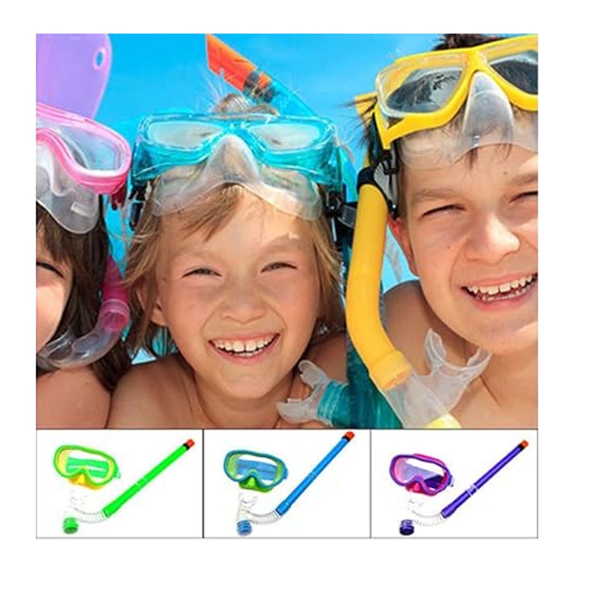 GENERICO - Gafas De Buceo Con Tubo De Respiración Para Niños