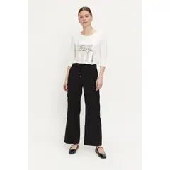 ASH - Pantalon Negro Mujer