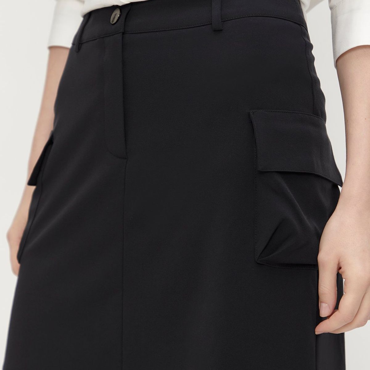 ASH - Falda Corta Negro Mujer Ash