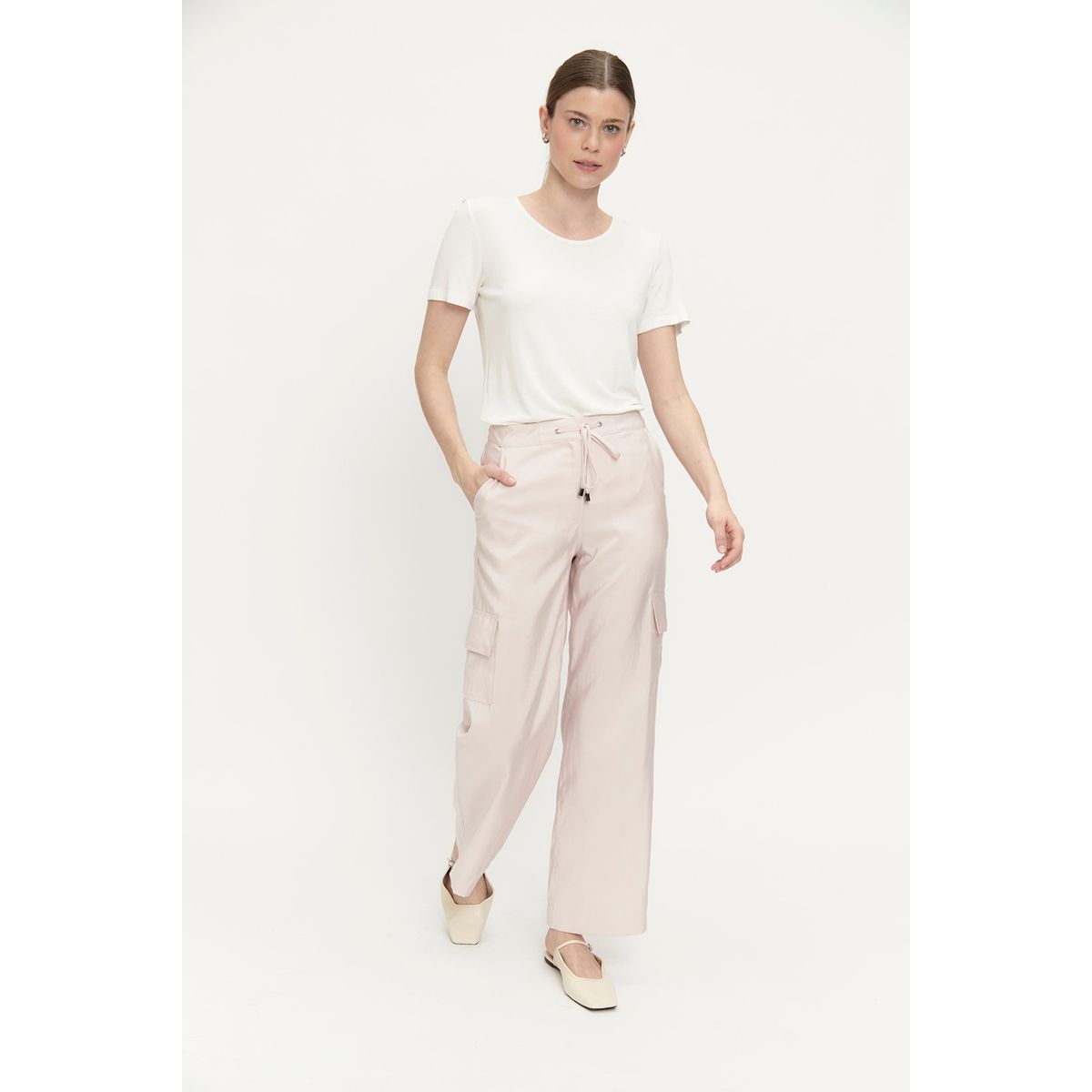 ASH - Pantalon Rosado Mujer Ash