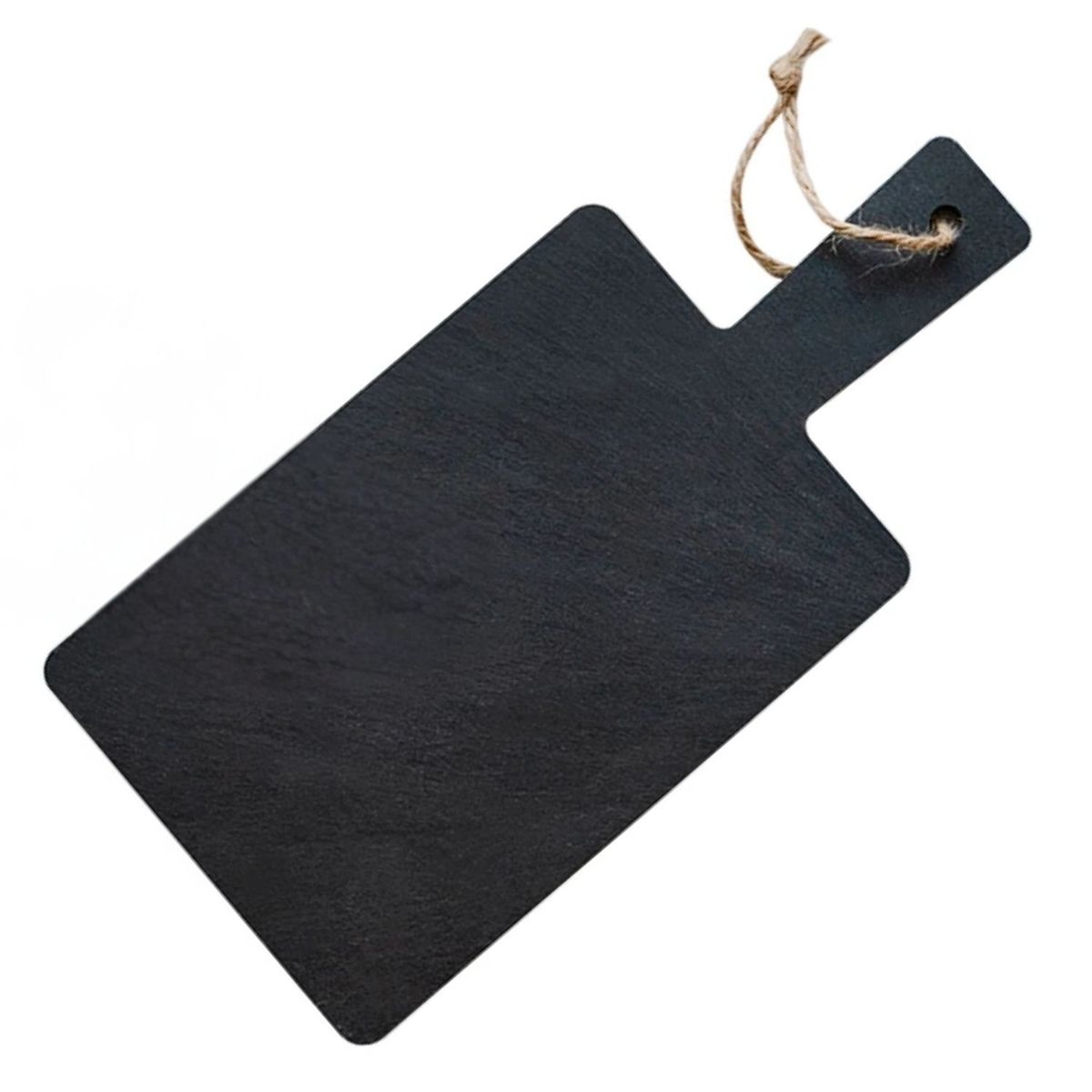 WAYU - Set Aperitivo 3 Piezas Tabla 28x14cm Piedra Pizarra Wayu Cocina