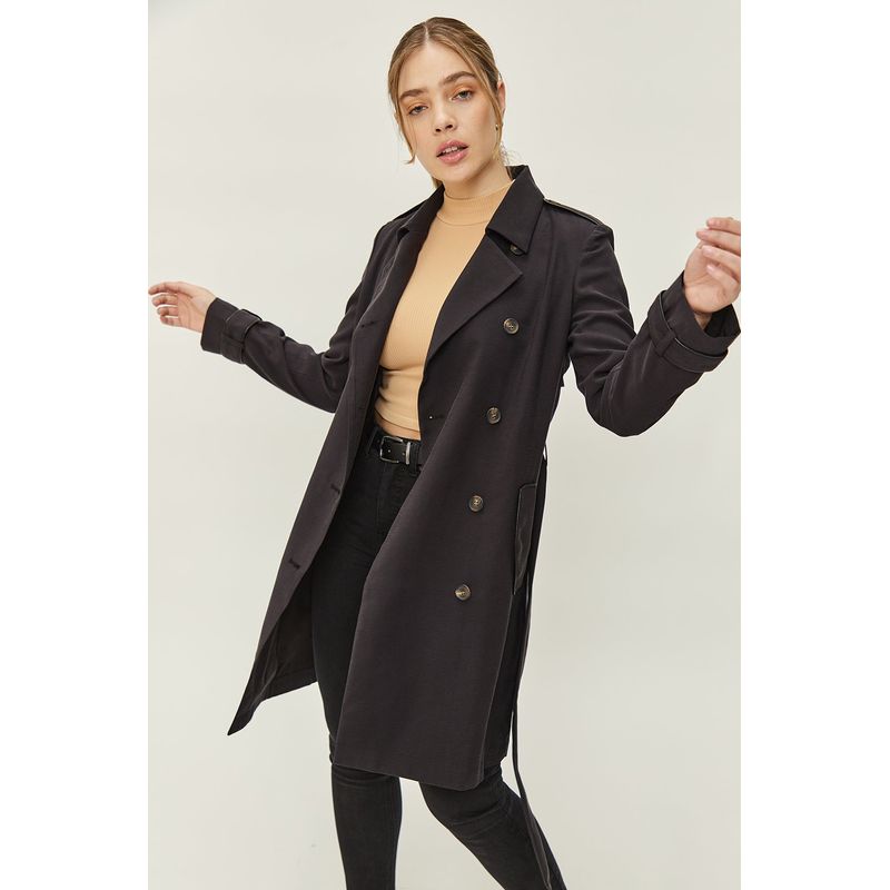 IO - Chaqueton Liso Negro iO