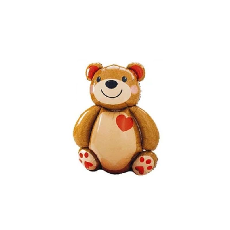 GENERICO - Globo Metalizado Oso 67x91cm