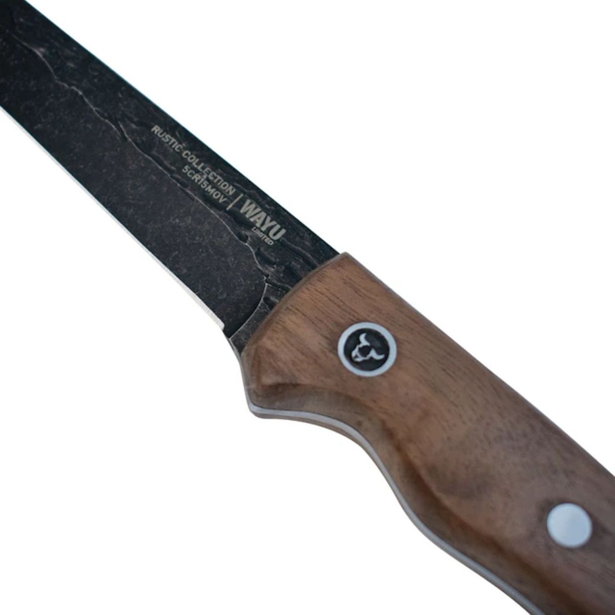 WAYU - Cuchillo Utiliy Wayu Con Funda Rustic Collection Cocina