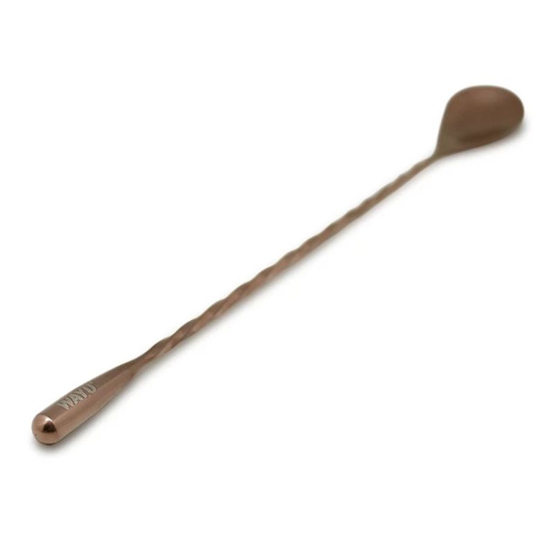 WAYU - Set Medidor y Cuchara Copper Line Wayu Cocteleria Cocina