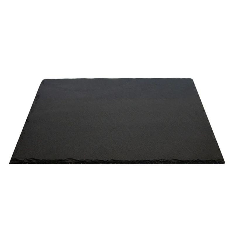 WAYU - Plato Cuadrado Piedra Pizarra 25cm Wayu Alta Durabilidad Cocina