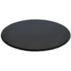 WAYU - Plato Redondo Piedra Pizarra 25cm Alta Durabilidad Cocina