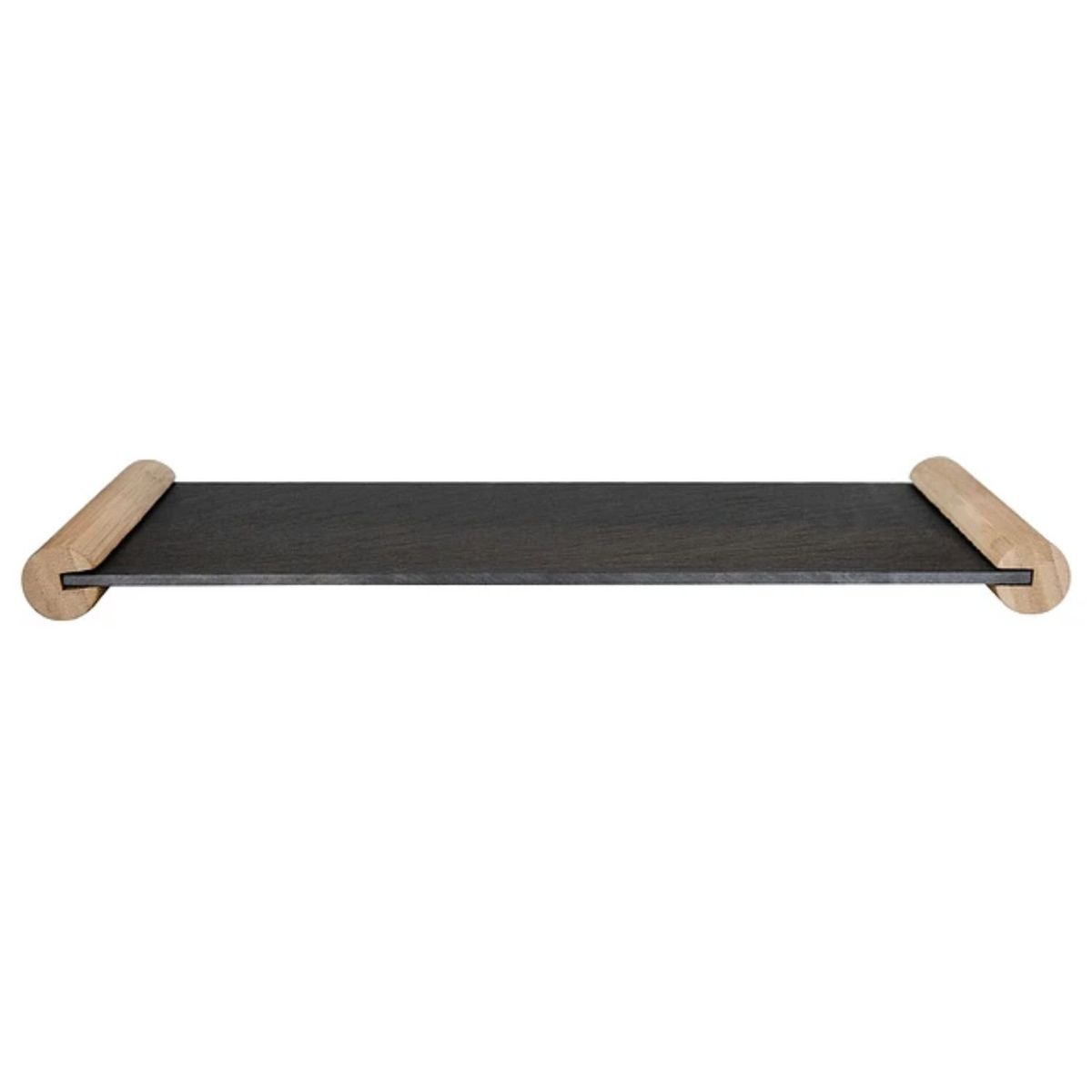 WAYU - Tabla Piedra Pizarra 40cm Wayu Mango Madera Alta Durabilidad Cocina