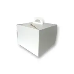 GENERICO - Pack 10 Cajas para Tortas Altas 25cm x 25cm x 18cm