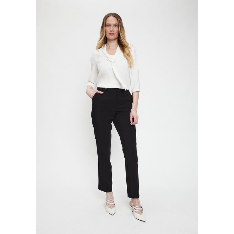 MA GRIFFE - Pantalon Negro Mujer Magriffe