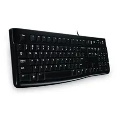 LOGITECH - Teclado K120 alámbrico negro