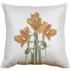 MARGARITA SCHEEL BY CASA ALVARINHO - Funda Cojín Amancay dorado 45x45 cm
