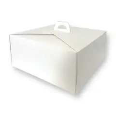 GENERICO - Pack 10 Cajas para Tortas Altas 40cm x 40cm x 18cm