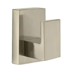 STRETTO - Percha Gancho Colgador Simple Multiusos Modelo Taff Niquel