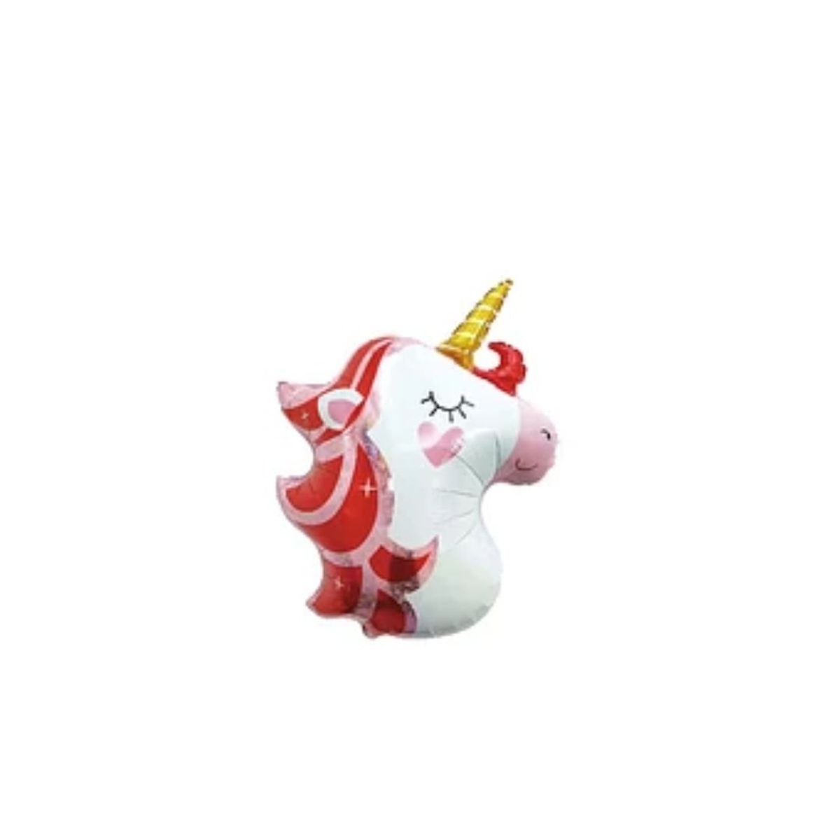GENERICO - Globo Metálico Unicornio Blanco