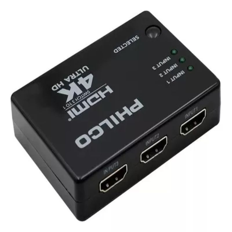 PHILCO - Splitter Switch Hdmi Philco 3 Input Y 1