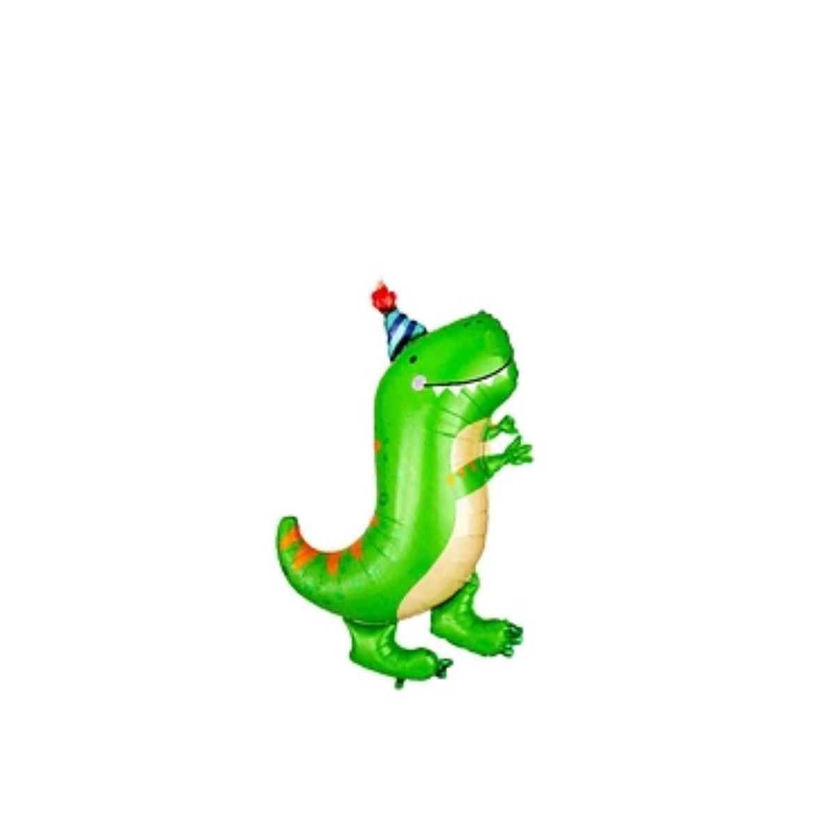 GENERICO - Globo Metalizado De Dinosaurio Con Sombrero