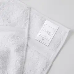 LE NUIT - Toalla de Cara 550 grs/mt2 100% Algodón Essentials Blanca