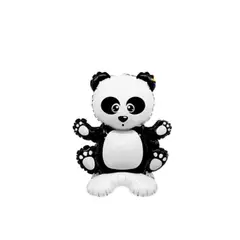 GENERICO - Globo Metalico Oso Panda Con Base 45x60cm