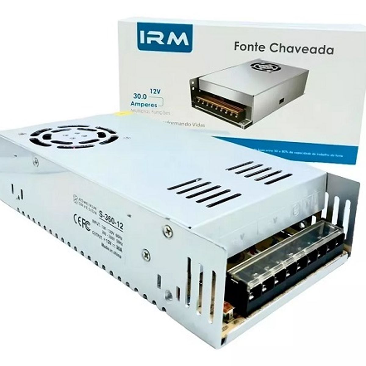 IRM - Fuente de Poder Switching 12v 30A